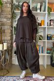 Basso Box Knit Coffee Bean